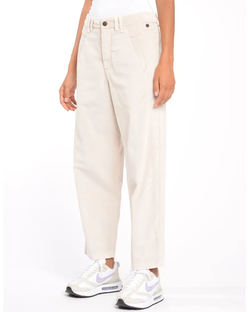 Gang 94TANYA CROPPED - wide fit White