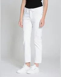 Gang 94NICA CROPPED  - boyfriend fit White