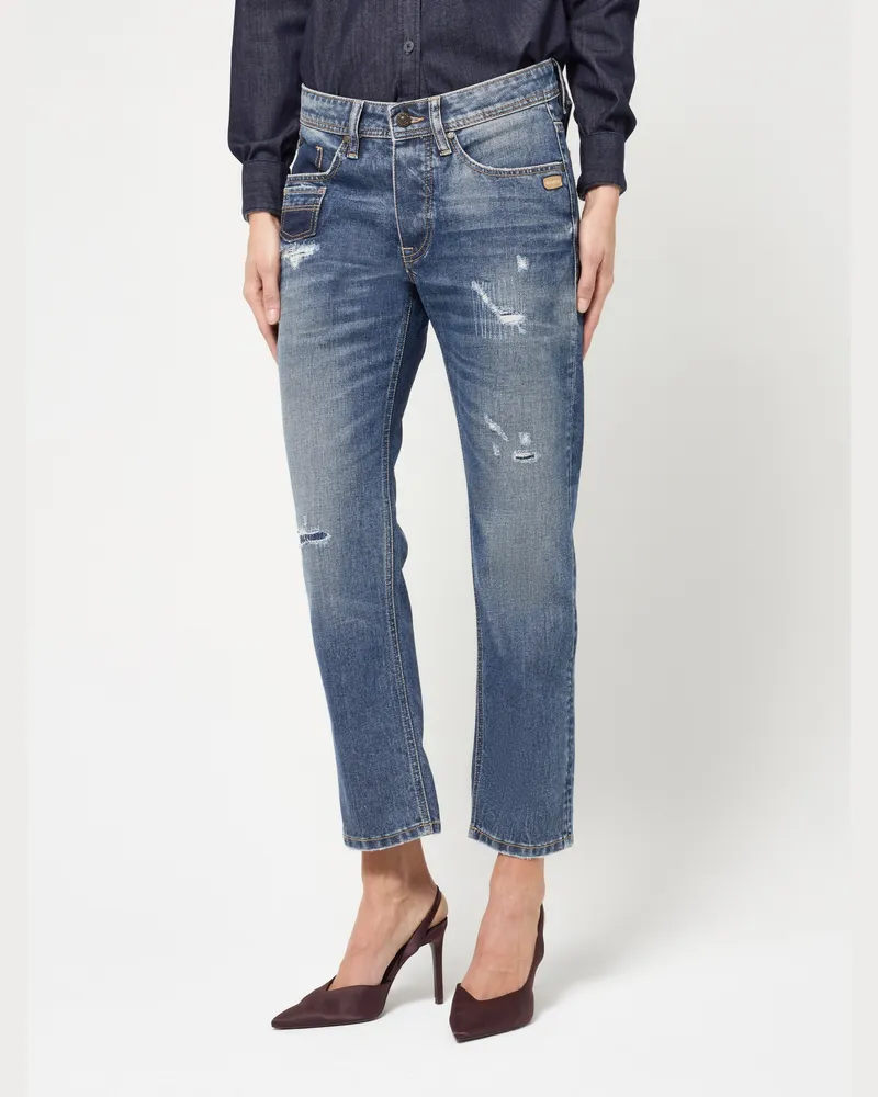 Gang 94NICA CROPPED - boyfriend fit Jeans 