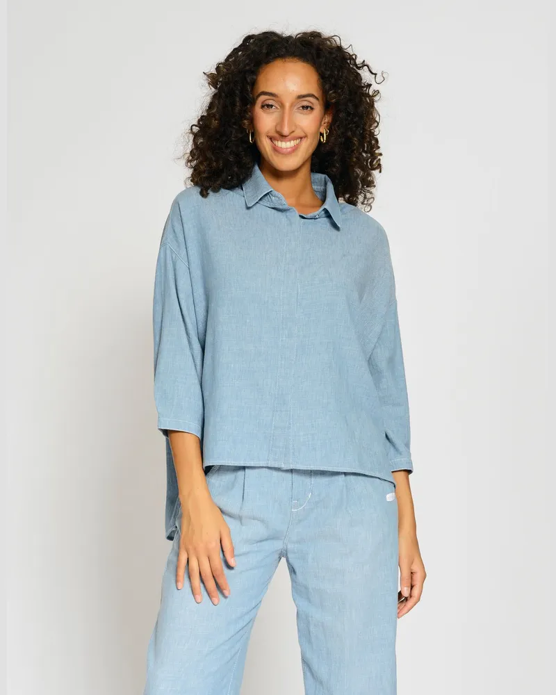 Gang 94SKY BLOUSE - oversize fit Ice