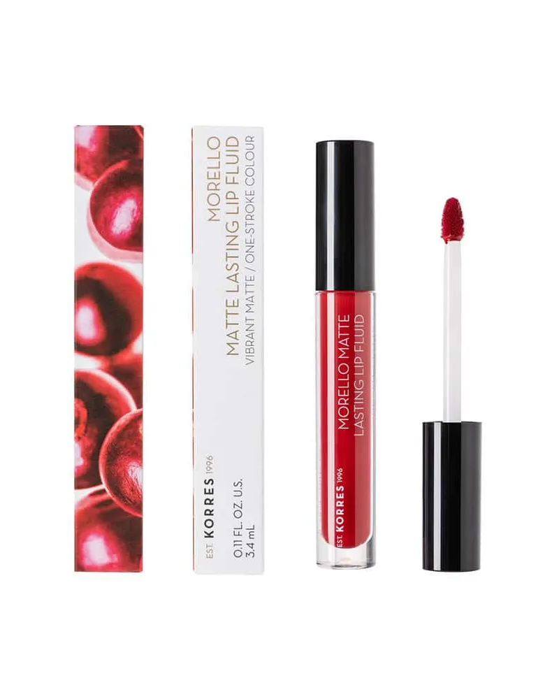 Korres Lippenpflege Morello Matte Lasting Lip Fluid Brick Red 829,41€/1l Brick