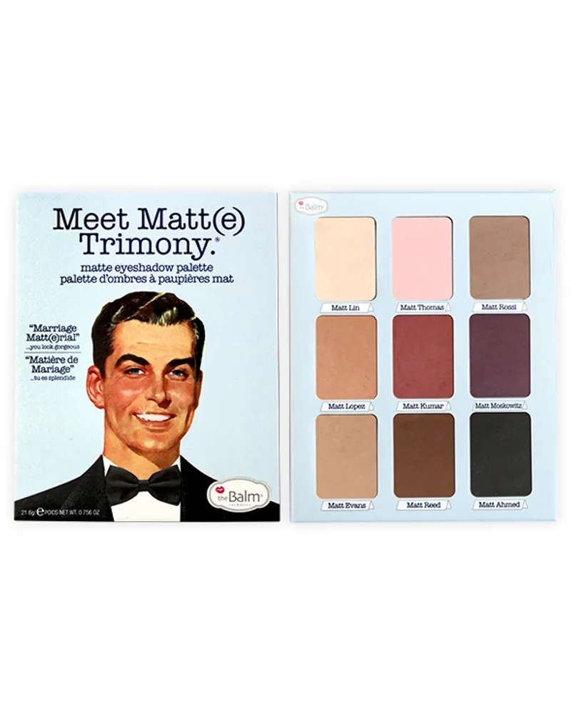 theBalm Paletten Meet Matt(e) Trimony.® Matte Eyeshadow Palette 1.854,17€/1kg 