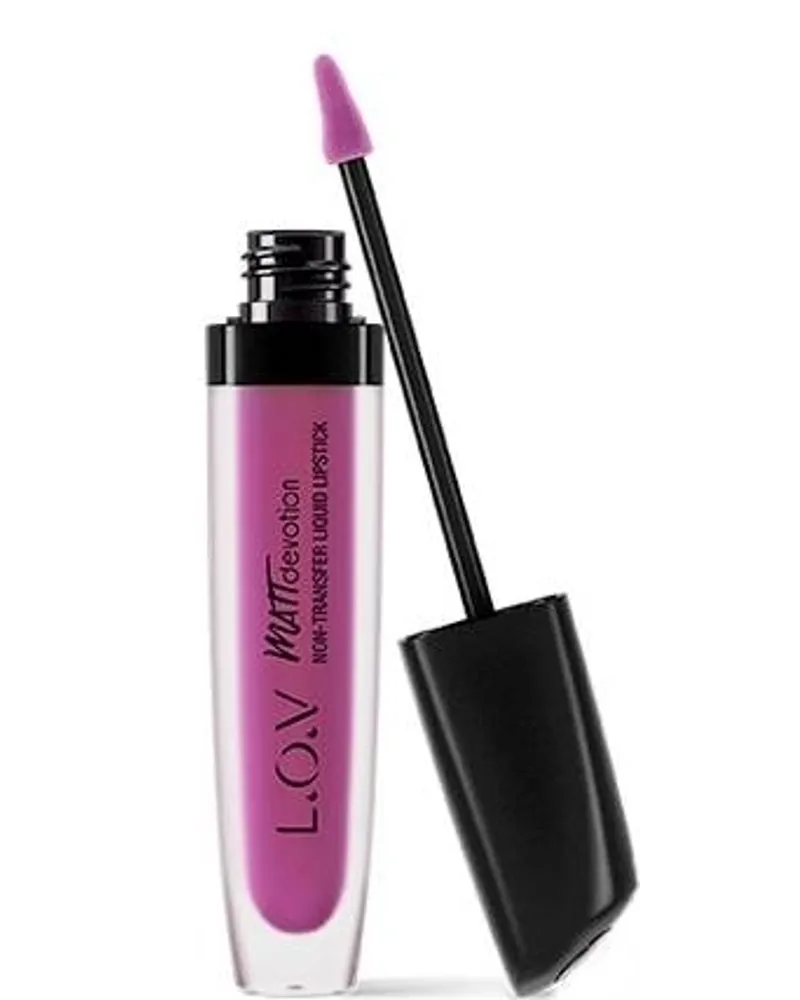 L.O.V Lippen MATTDEVOTION non-transfer liquid lipstick INFINITE RESILIENCE (1.348,50€/1l Infinite