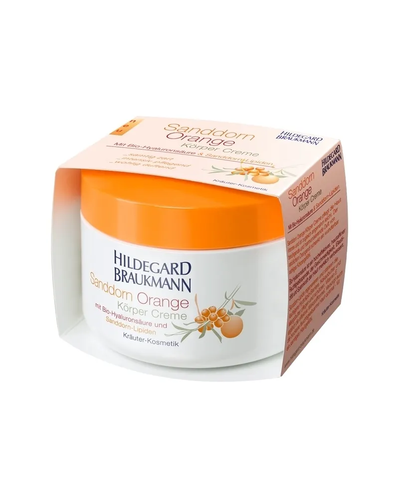 Hildegard Braukmann Sanddorn Sanddorn Orange Körper Creme 36,90€/1l 