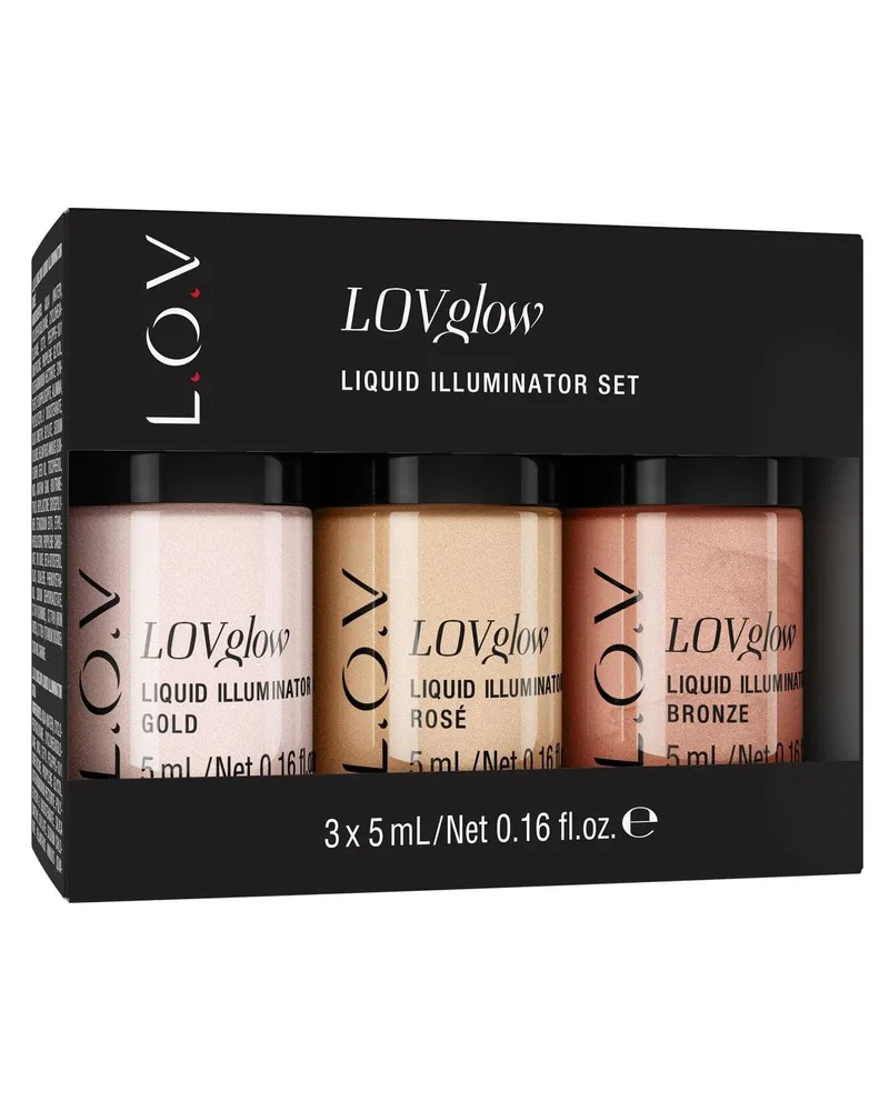 L.O.V Teint LOVGLOW liquid illuminator set 1.199,40€/1l 