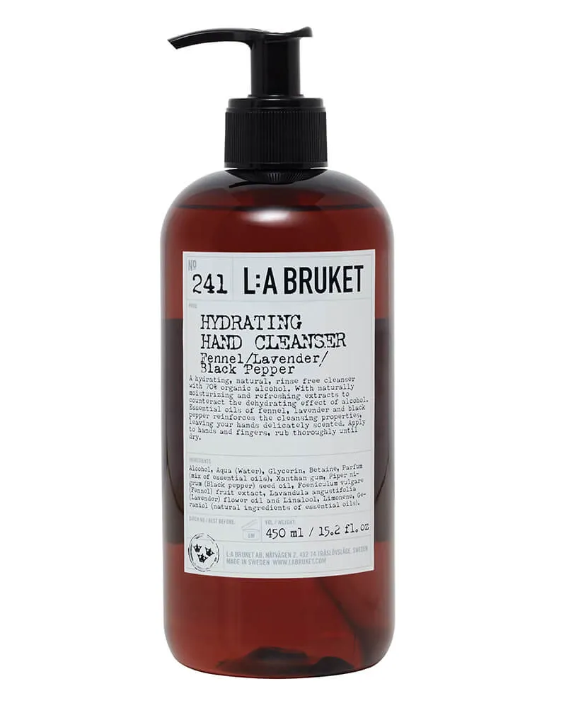 L:A Bruket Handreinigung 241 Hydrating Hand Cleanser Cosmos Organic Certified 63,80€/1l 