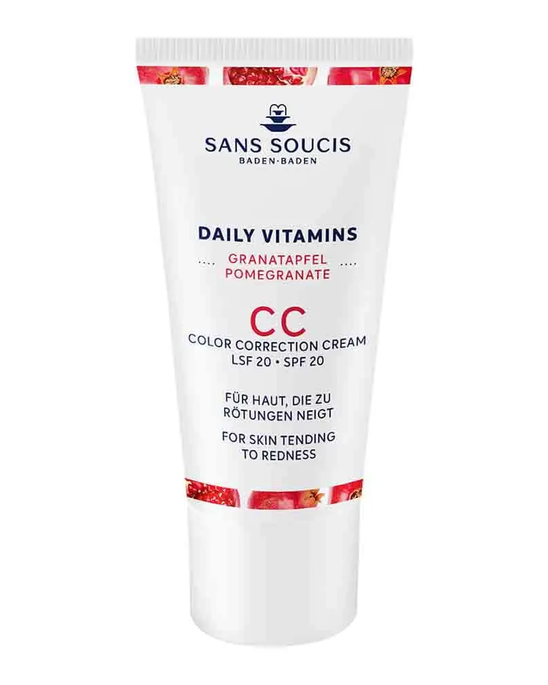 Sans Soucis Daily Vitamins CC Color Correction Cream LSF 20 Anti-Rötungen - Granatapfel 689,70€/1l 