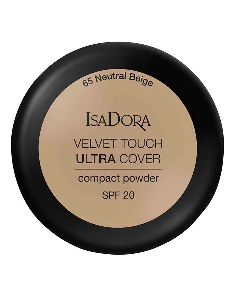 IsaDora Teint Velvet Touch Ultra Cover Compact Powder SPF 20 Neutral Beige (1.243,80€/1kg Neutral