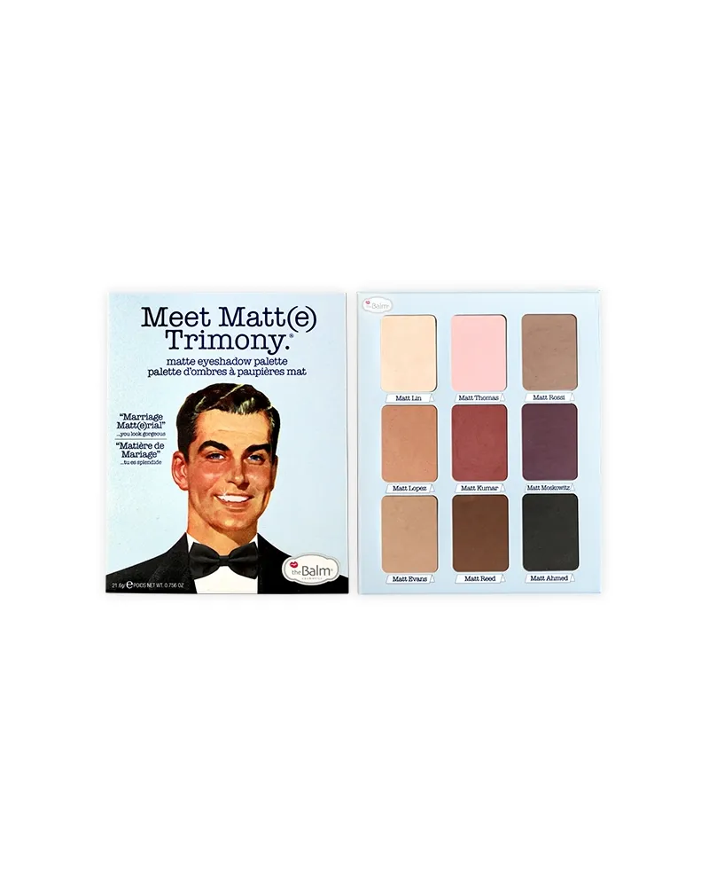 theBalm Paletten Meet Matt(e) Trimony.® Matte Eyeshadow Palette 1.516,30€/1kg 