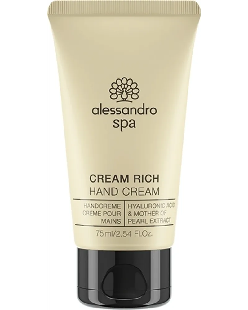 alessandro Handpflege Spa Cream Rich 143,40€/1l 