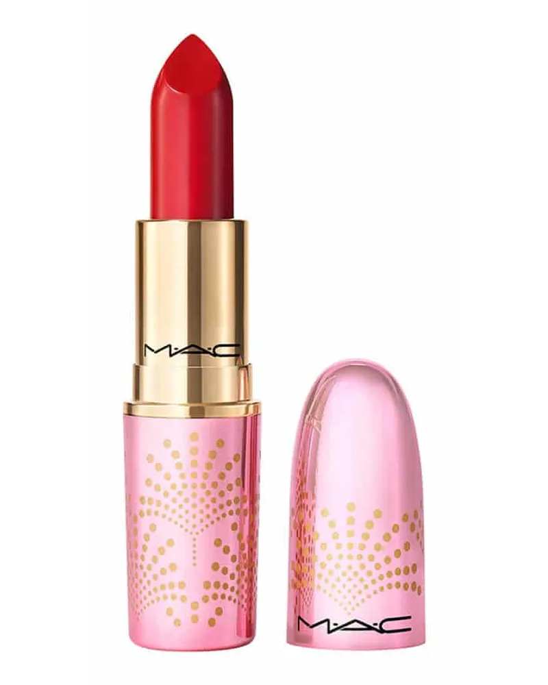 MAC Jeans Bubbles & Bows Lustreglass Sheer-Shine Lipstick Put A Bow On It (8.400€/1kg Put