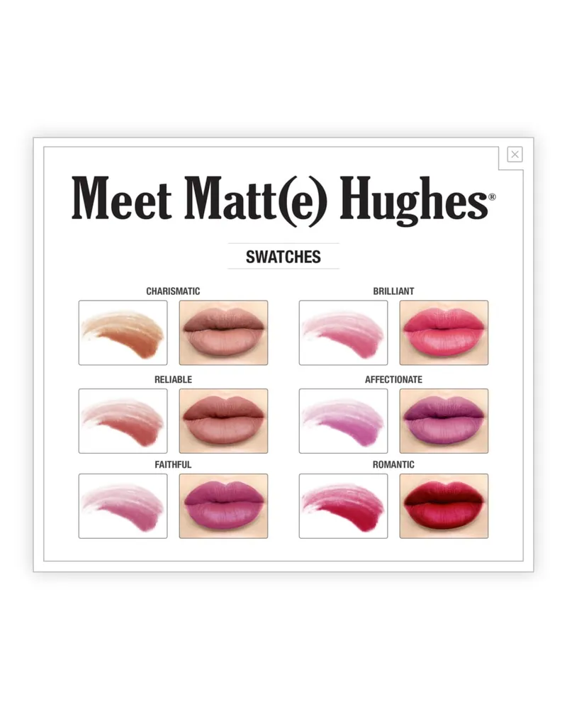 theBalm Lippen Meet Matt(e) Hughes™ Liquid Lipstick Sentimental (1.696,62€/1l Sentimental