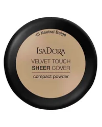 IsaDora Teint Velvet Touch Sheer Cover Compact Powder Neutral Beige (1.578,60€/1kg Neutral