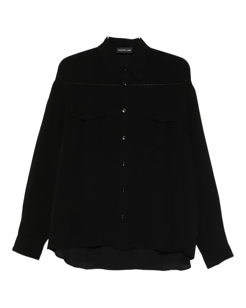 Jacob Lee Saharieene shirt - Schwarz Schwarz