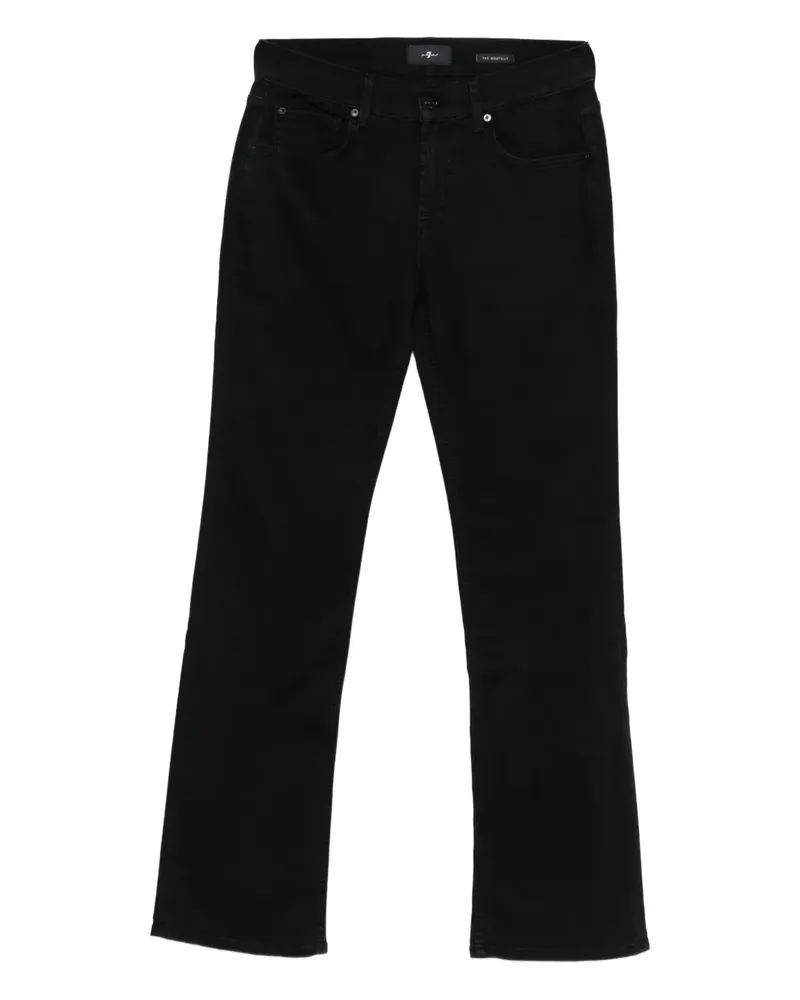 7 for all mankind Klassische Bootcut-Jeans - BLACK Black