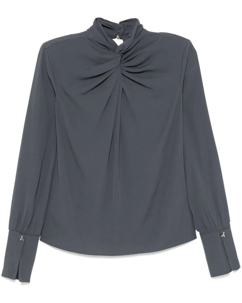 Patrizia Pepe Bluse aus Twill - Grau Grau