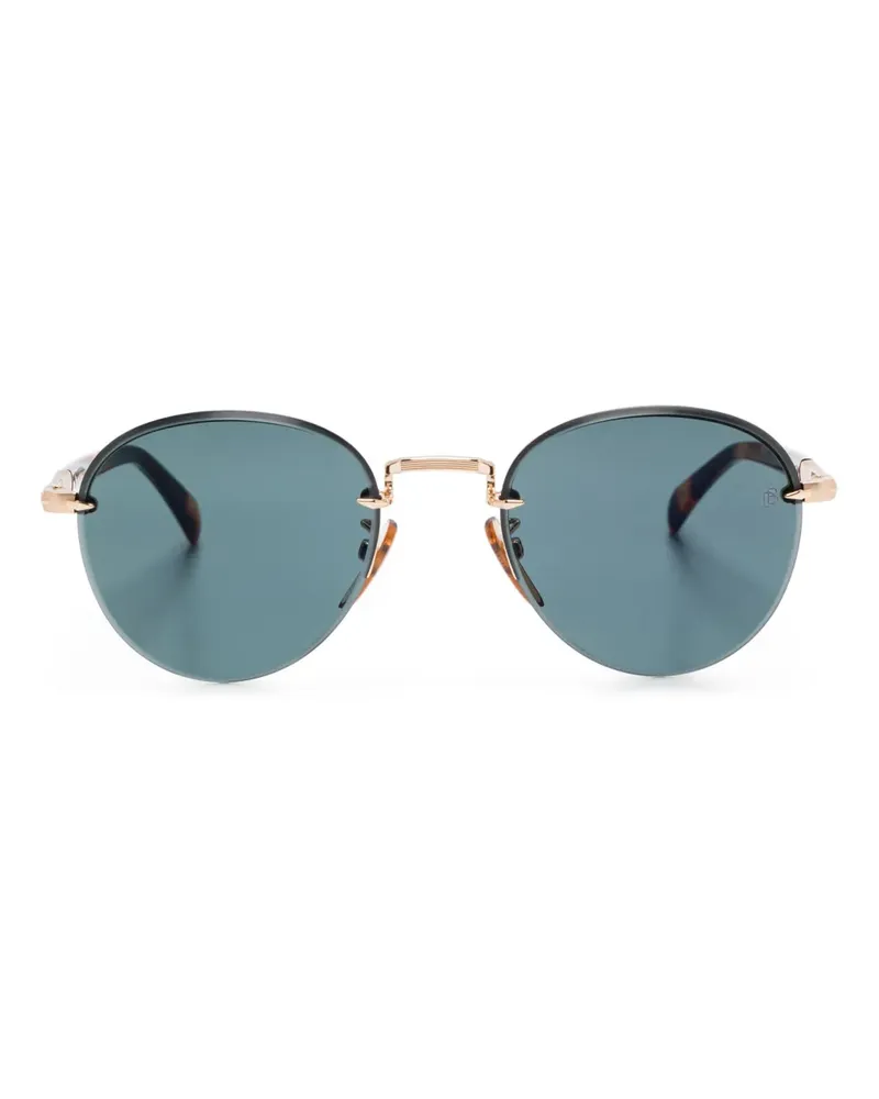 EYEWEAR by DAVID BECKHAM Sonnenbrille im Panto-Design - Gold Gold