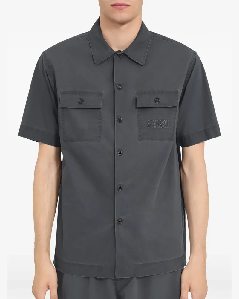 Maison Margiela Klassisches Hemd - Grau Grau
