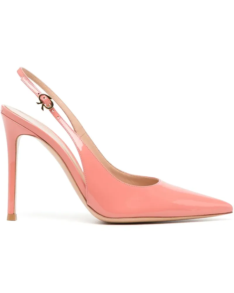 Gianvito Rossi Pumps mit spitzer Kappe 110mm - Rosa Rosa