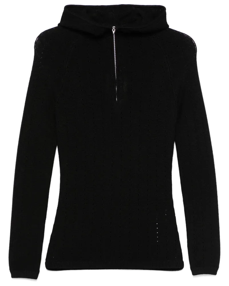 Etro Pullover mit Reißverschluss - Schwarz Schwarz