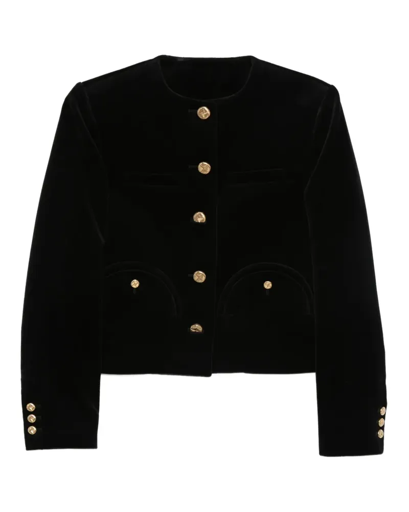 Blazé Milano Jacke mit Knopfverschluss - Schwarz Schwarz