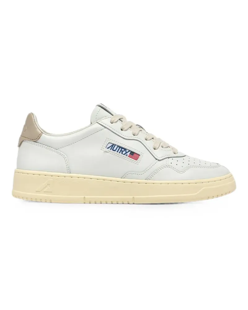 AUTRY Medalist perforated leather sneakers - Weiß Weiß