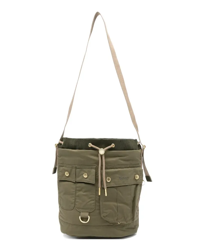 Barbour Mia drawstring shoulder bag - Grün Grün