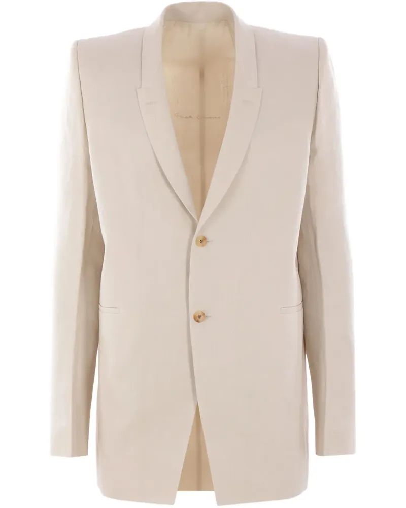 Rick Owens Dirt Blazer - Nude Nude
