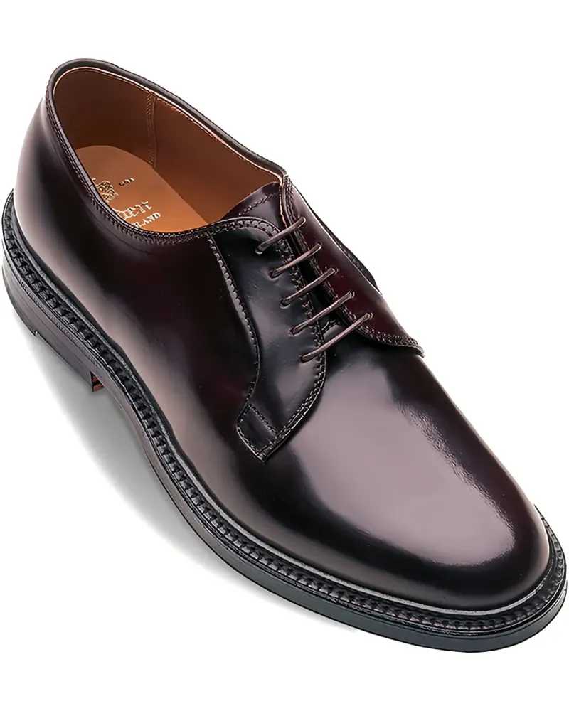 Alden Derby-Schuhe aus Leder - Rot Rot