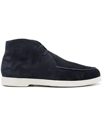 MOORER Bruschi Schnürstiefel Blau