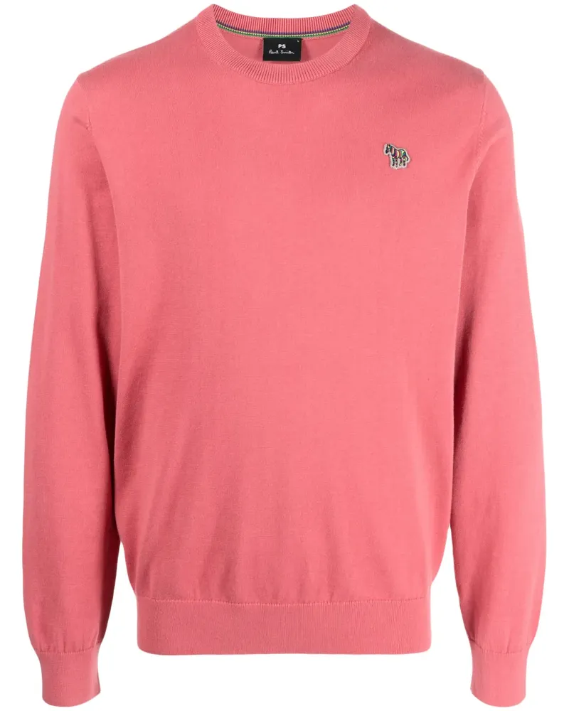 Paul Smith Sweatshirt mit Logo-Stickerei - Rosa Rosa