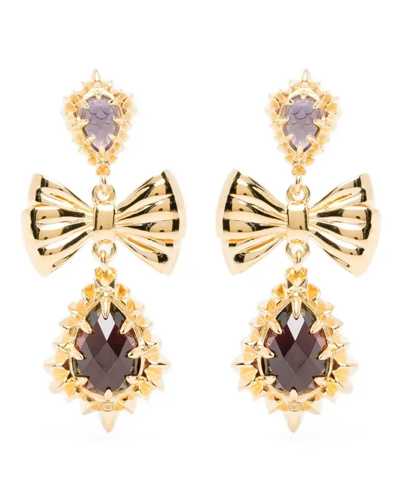 Stolen Girlfriends Club Jagged Teardrop earrings - Gold Gold