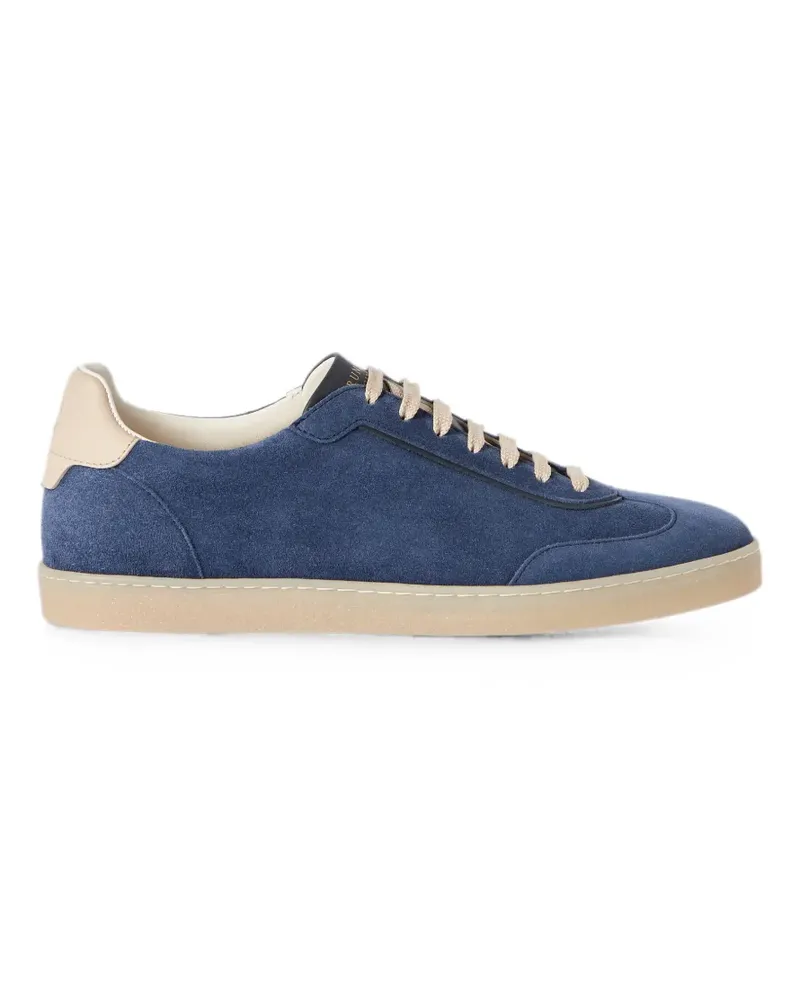 Brunello Cucinelli Sneakers aus Wildleder - Blau Blau