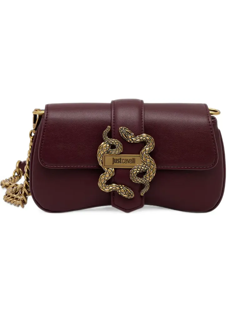 Just Cavalli Iconic Snakes cross body bag - Rot Rot
