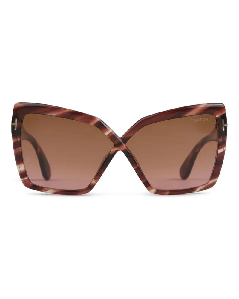 Tom Ford Fiore Sonnenbrille - Braun Braun