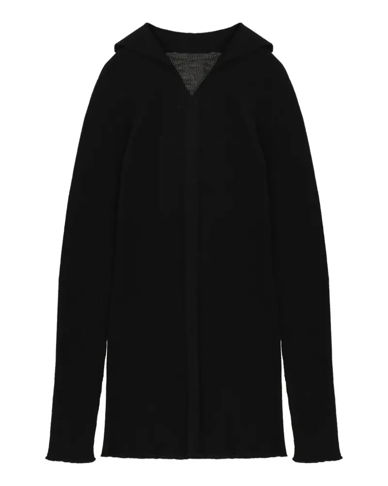 Rick Owens ribbed sweater - Schwarz Schwarz