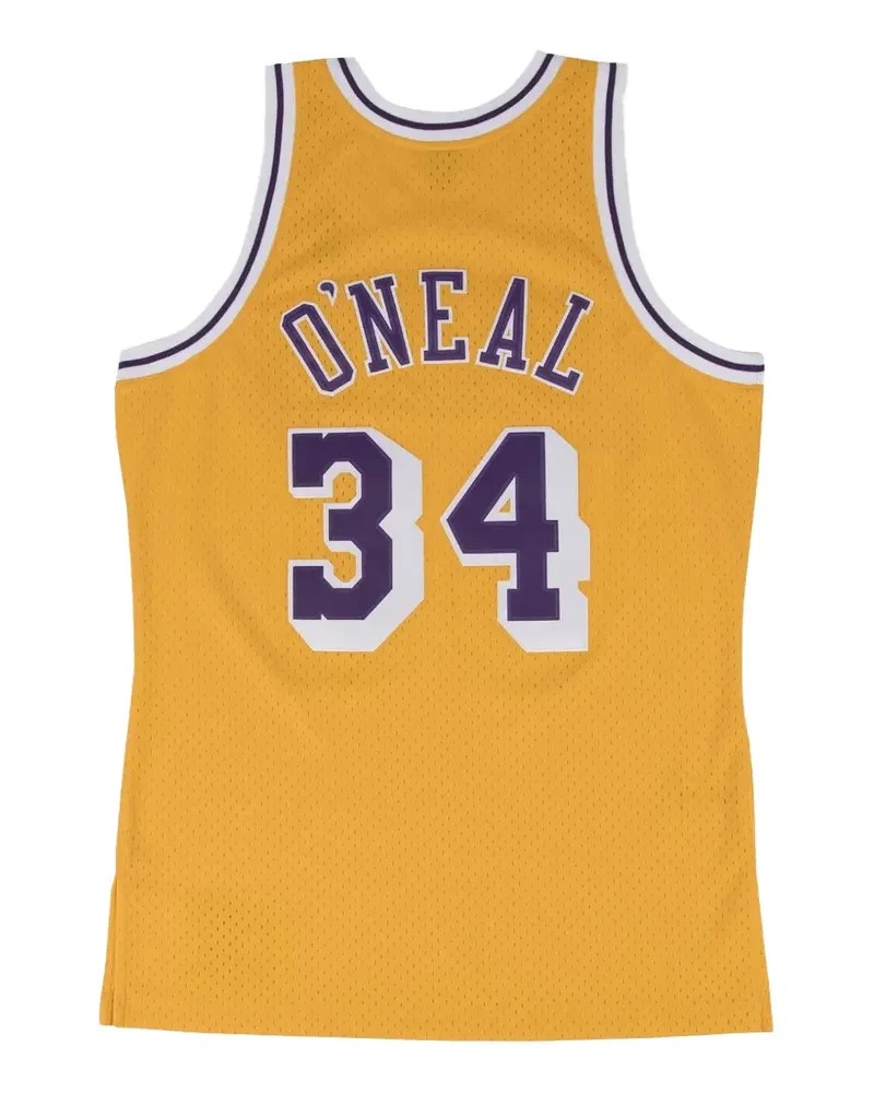Mitchell & Ness NBA Shaquille O’Neal 1996 Los Angeles Lakers Weste - Gelb Gelb