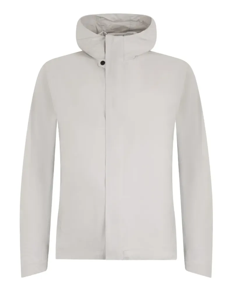 Herno zip-up hooded jacket - Grau Grau