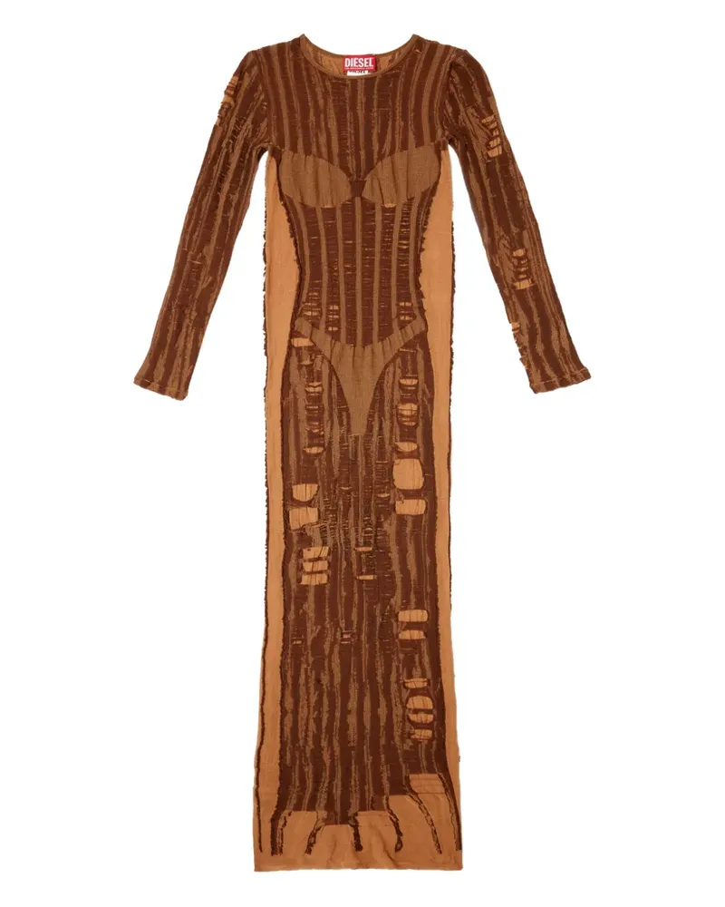 Diesel M-Calimera Maxikleid - Braun Braun