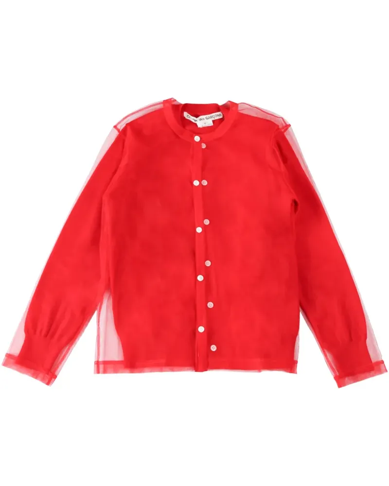 Comme des Garçons layered cardigan - Rot Rot