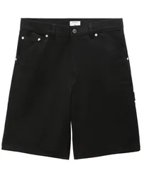 Filippa K Shorts aus Bio-Baumwolle Schwarz