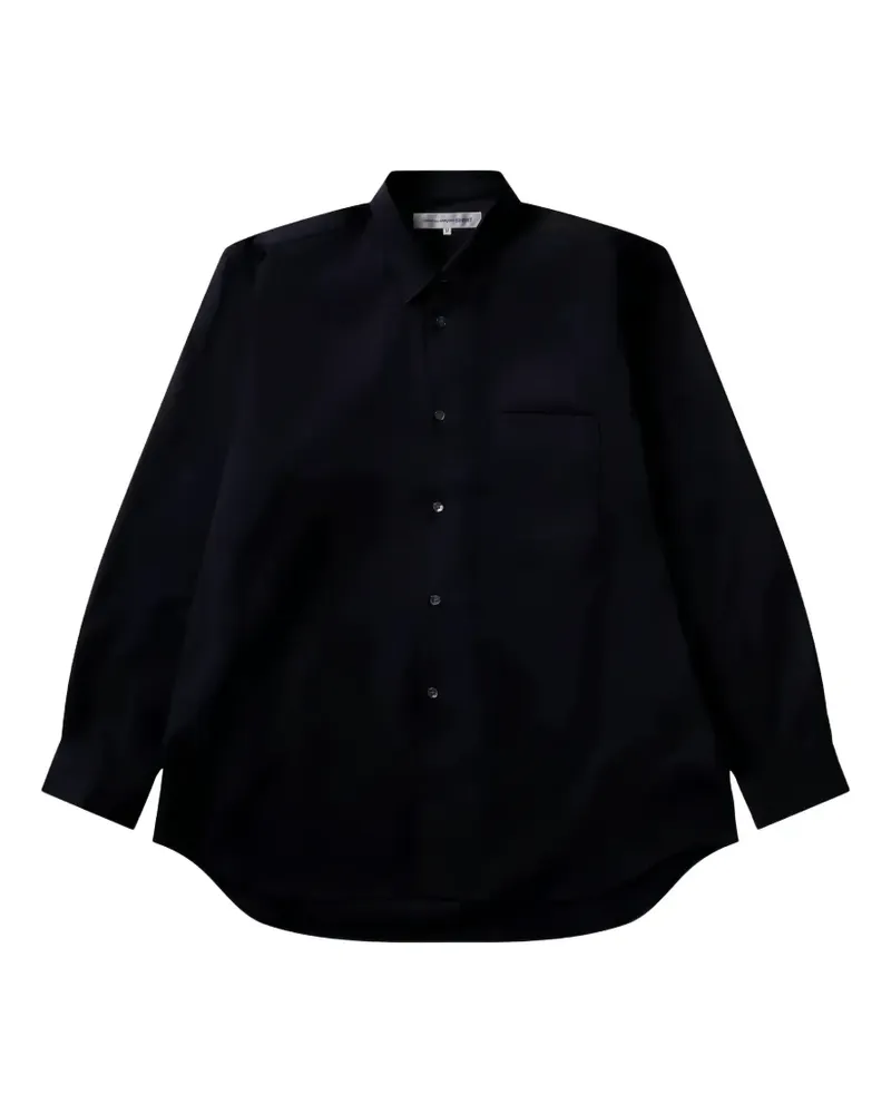 Comme des Garçons long-sleeve cotton shirt - Blau Blau