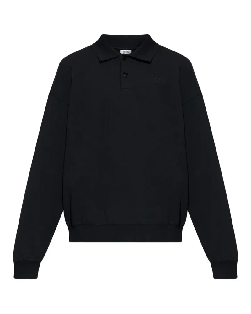 VETEMENTS Langärmeliges Poloshirt - Schwarz Schwarz
