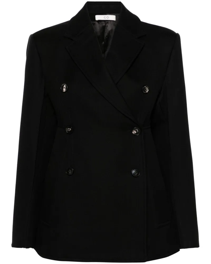 Co Blazer mit fallendem Revers - Schwarz Schwarz