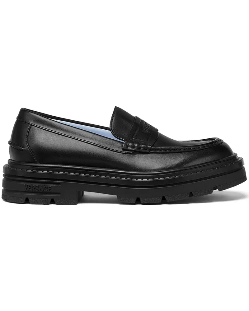 Versace Adriano Loafer - Schwarz Schwarz