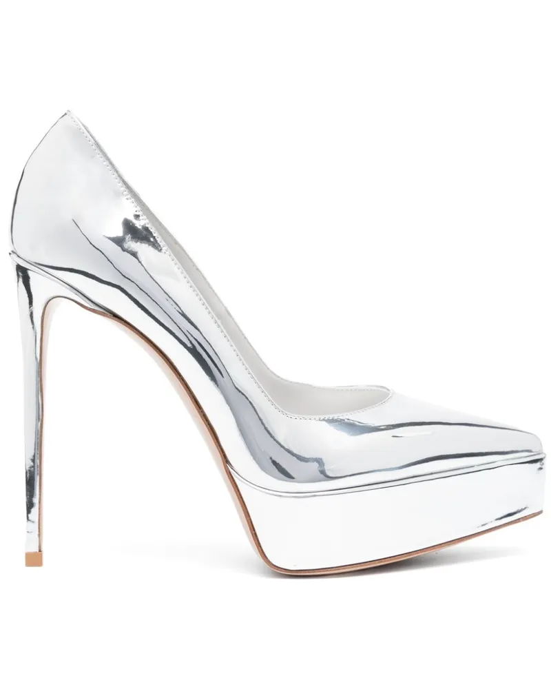 Le Silla Uma Pumps 130mm - Silber Silber