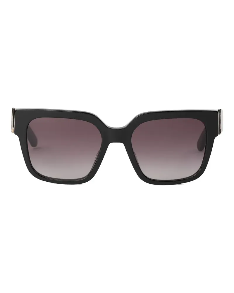 Karl Lagerfeld Monogram square sunglasses - Schwarz Schwarz