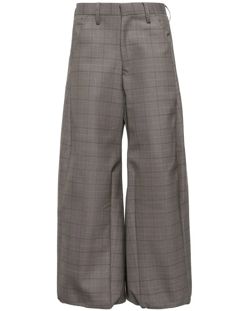 Doublet Robot Wollhose mit weitem Bein - Braun Braun