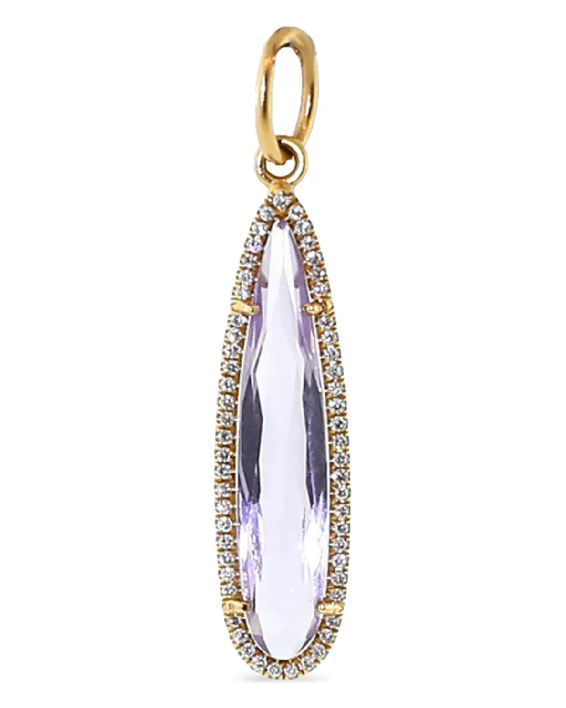 Irene Neuwirth 18K rose gold amethyst necklace Gold