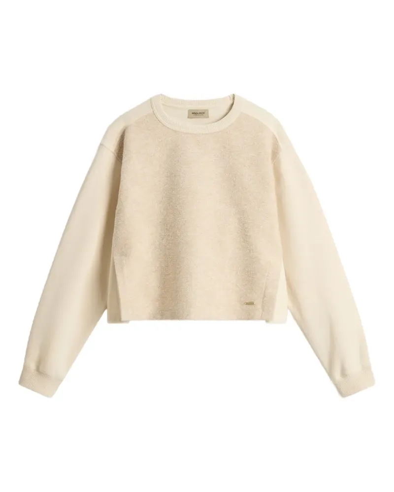 Woolrich Sweatshirt aus Fleece - Nude Nude